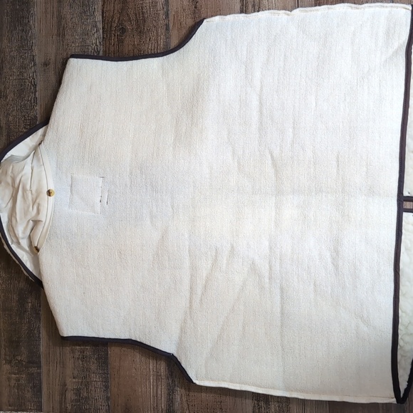 DRIZA-BONE 100% Australian Wool Collared Coat Liner Button-In Wool XXL - Picture 9 of 9